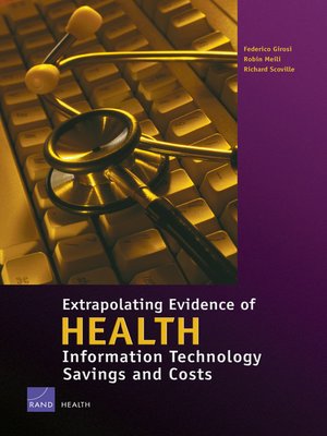 cover image of Extrapolating Evidence of Health Information Technology Savings and Costs